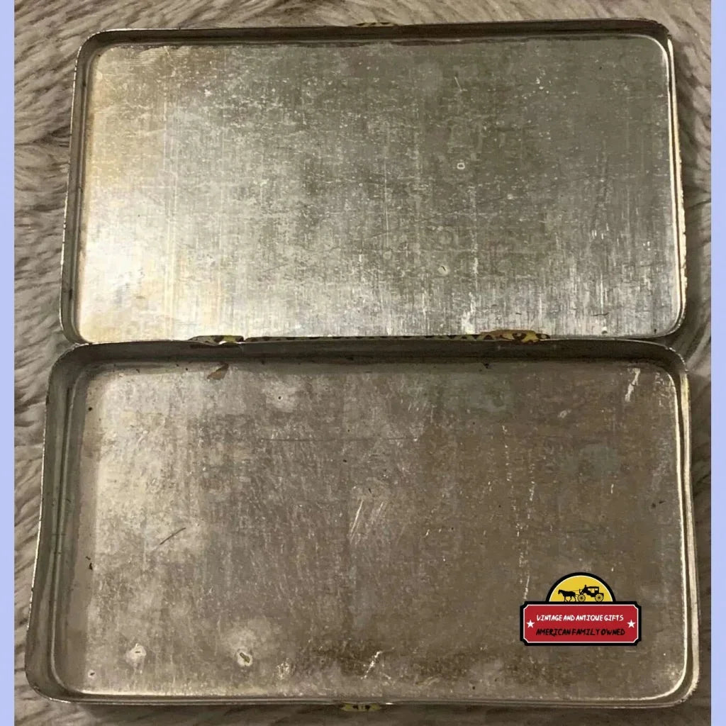 Rare 1910s Antique Pinex Laxative Medicine Tin Unearthed
