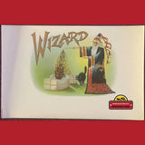 Rare 1910s Wizard Gold Embossed Cigar Label Unveils Vintage Charm