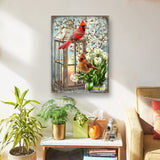 Arte mural de madera con pájaros de D. Gelsinger - Decoración de vida silvestre - 95670B-DG