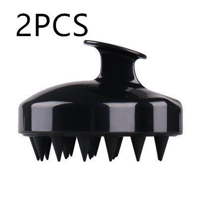 Silicone Scalp Brush for Cleaning and Massage