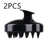 Silicone Scalp Brush for Cleaning and Massage