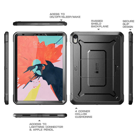 Smart Pen For IPad Pro 12.9, Full-body Cover With Built-in Screen Protector & Kickstand - Lootquake