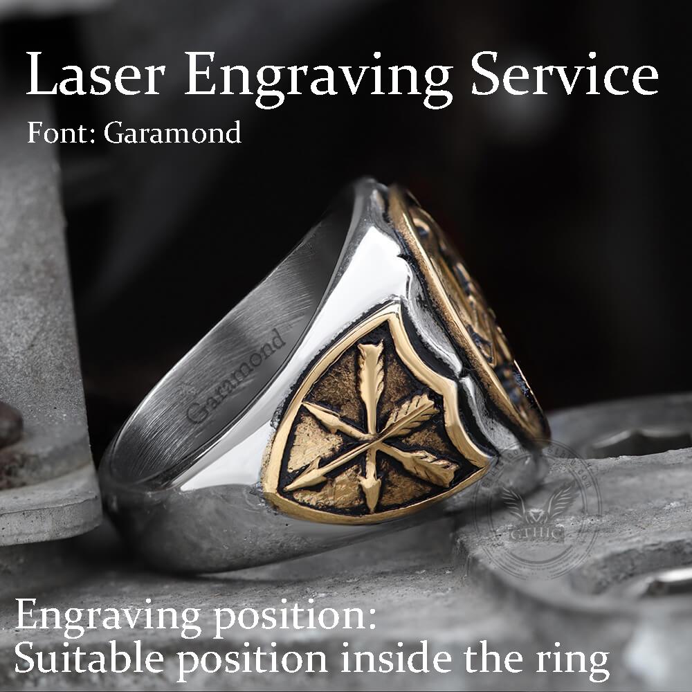 Anillo de calavera de acero inoxidable Hobo Nickels Liberty de 1936