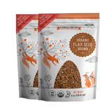 100% Organic Flax Seed (brown) - (Pack of 2)