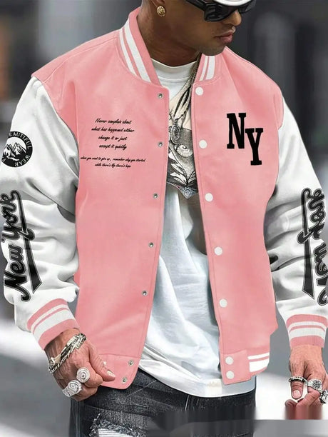 Baseball Uniform Jacket Coat Cardigan - Lootquake