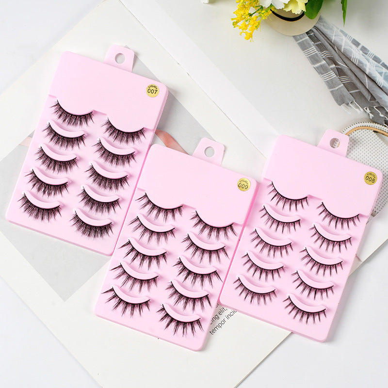 Manga Lashes Set: 5 Pairs