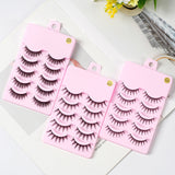 Manga Lashes Set: 5 Pairs