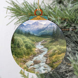 Adornos de madera de la naturaleza de Alaska de G.Debrekht - Decoración navideña de vida silvestre - 870076