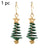 Christmas Earrings Tree Star DIY Earrings - Lootquake