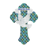 Blessings Cross Easter Door Decor by G. DeBrekht - Easter Spring Decor - 8191163H