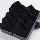 Lot de 3 paires de chaussettes de cheville simples et solides pour homme, confortables, respirantes, douces et absorbantes pour l'extérieur