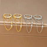 INS Chain Zircon Tassel Design Fashion Ear Ring - Lootquake