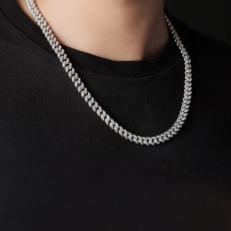 Life Convention Luxury Fashion Mossan Diamond S925 Silver Necklace - Lootquake