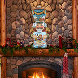 Old World Nutcracker Christmas Door Decor by G. DeBrekht - Christmas Santa Snowman Decor - 8116430H