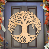 Celtic Tree of Life Wall Door Decor by Celtic Art - Celtic Decor - 93167H