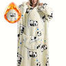 Sweat à capuche en flanelle imprimé citrouille grande taille - Doux, confortable, pelucheux, à capuche, vêtement d'hiver pour femme sur le thème d'Halloween