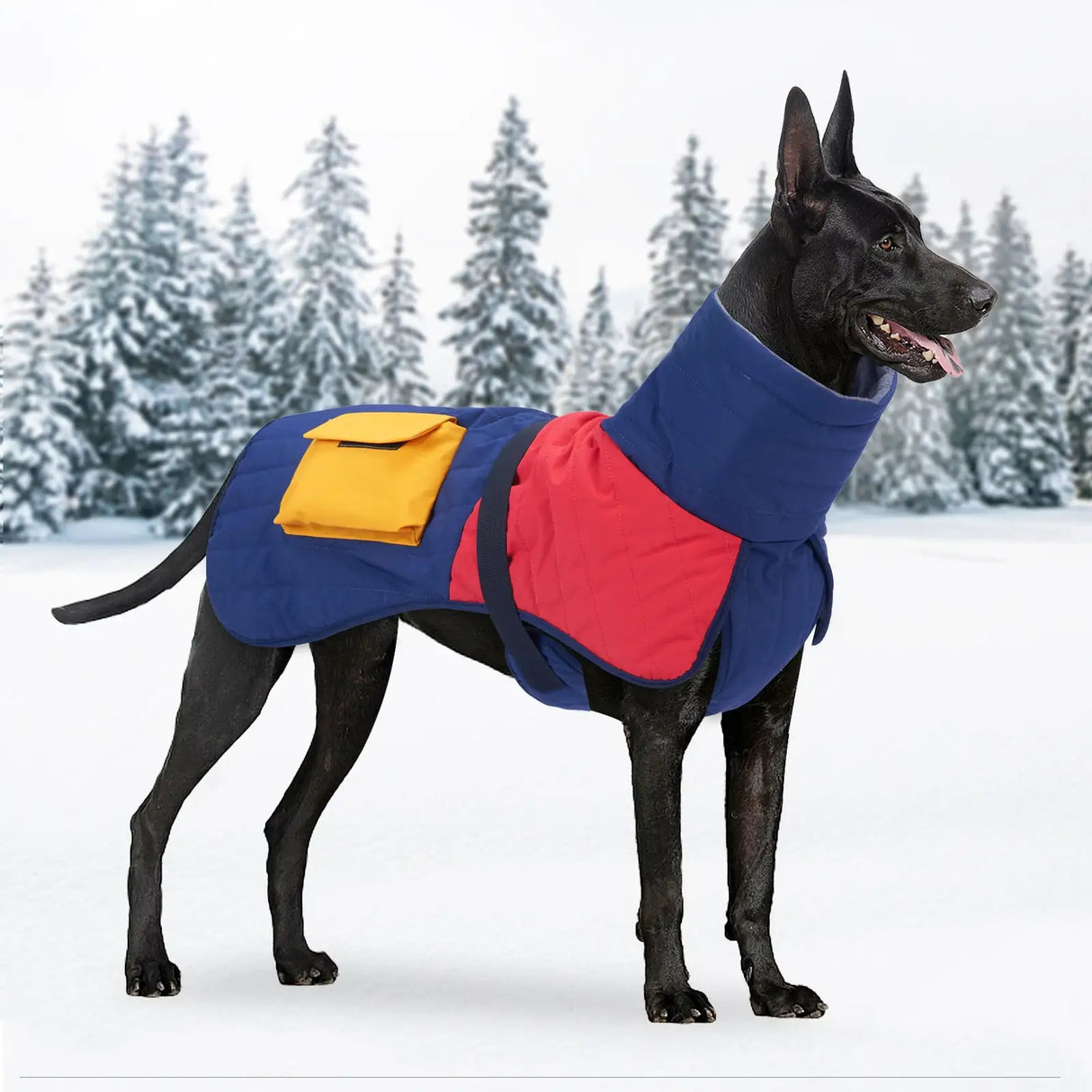 Pet Dog Clothes Winter Thickened Warm Dog Padded Winter Coat - Lootquake