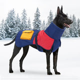 Pet Dog Clothes Winter Thickened Warm Dog Padded Winter Coat - Lootquake
