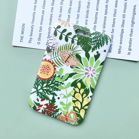 Green Plant Series Simple Fashion Lanyard Card Cover - Lootquake