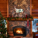 Christmas Woodsy Deer Wildlife Door Decor - G. DeBrekht - Wildlife Holiday Decor - 8198211-2H