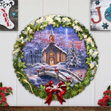 O Come Emmanuel Holiday Door Decor by D. Gelsinger - Nativity Holiday Decor - 8652814H-DG