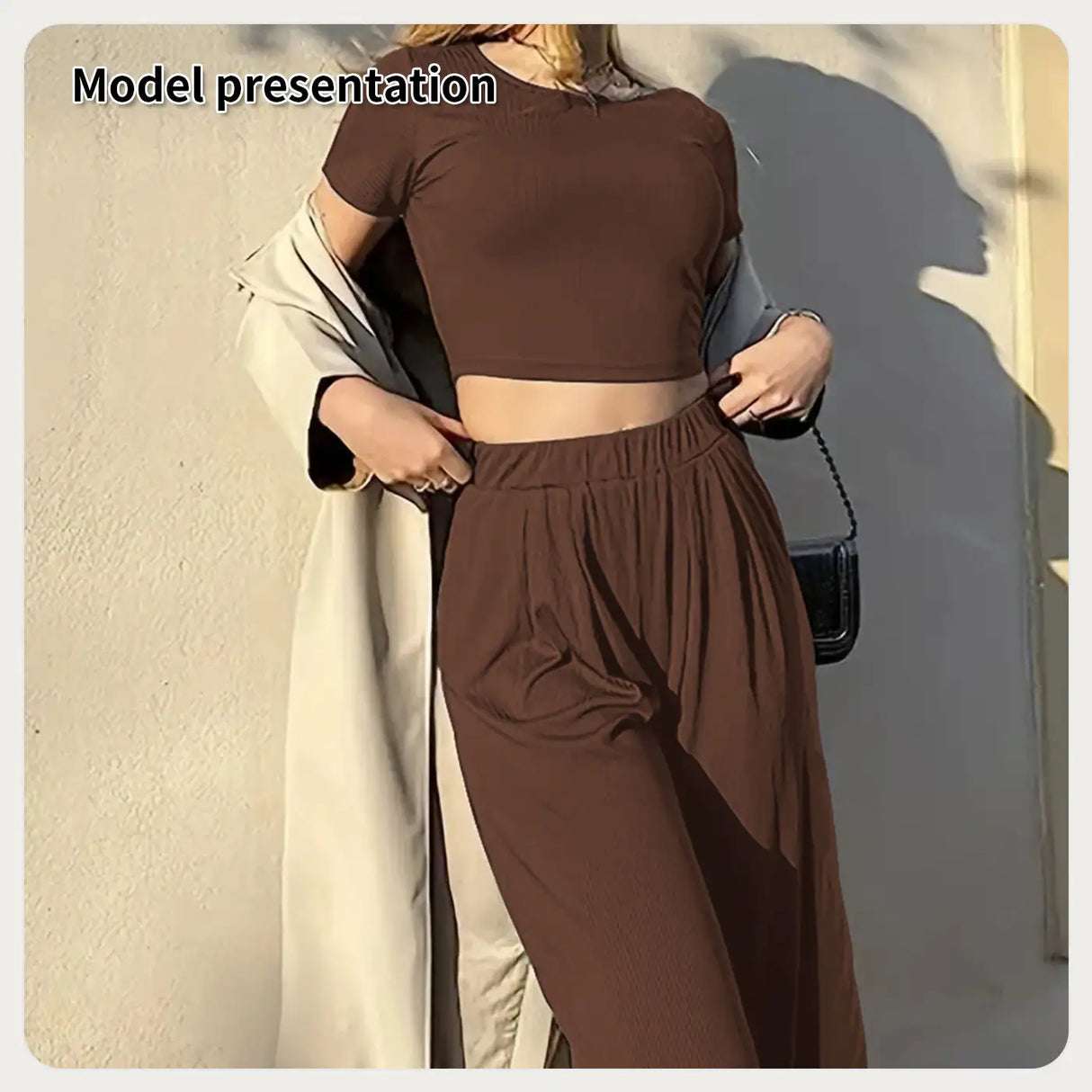 Women's Fashion Simple Solid Color Suit - Lootquake