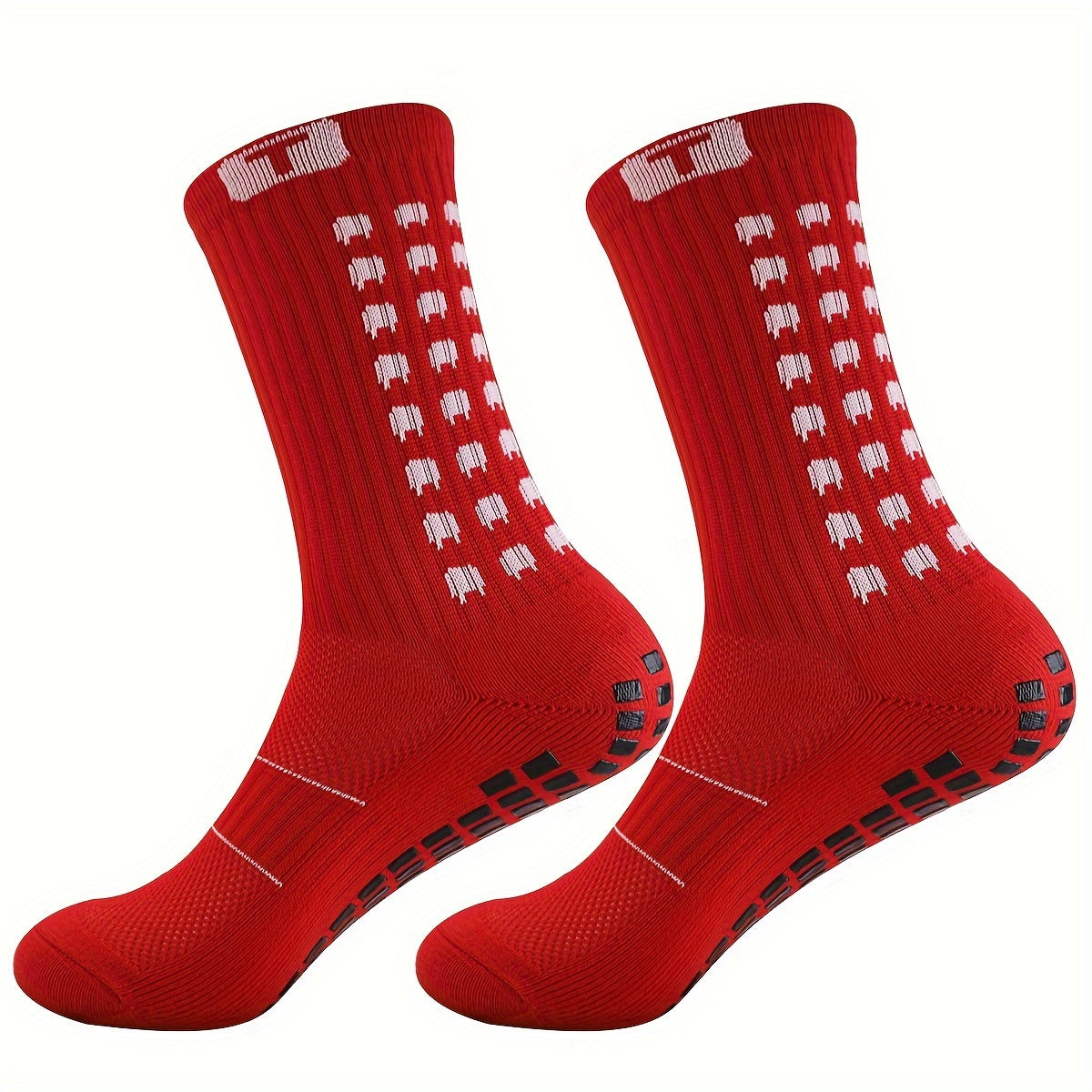 1 par de calcetines deportivos antideslizantes para fútbol, running y baloncesto.