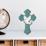 Decoración de puerta de Pascua con palomas blancas cruzadas de G. DeBrekht - Decoración de primavera de Pascua - 8191163-2H