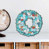 Coastal Holiday Door Wreath by G. DeBrekht - Coastal Holiday Decor - 8185306H