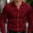 Business Men's Diagonal Striped Shirt Casual Plus Size - Lootquake