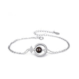Women's S925 Round Diamond Embedded Star Bracelet - Lootquake