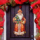 Árbol de la Alegría de Papá Noel, decoración navideña para puerta de G. Debrekht - Decoración navideña de Papá Noel y muñeco de nieve - 8691418H