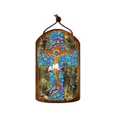 Jesus Cross Religious Christian Sacred Icon Ornament - Inspirational Icon Decor - 87030