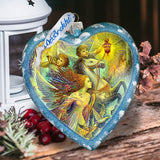 Christmas Night Glass Ornament Limited Edition by Strelkina at G. DeBrekht - Christmas Decor - 738-087-ST