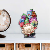 Bolsa de regalo con corona de gnomo para Pascua, adorno grande para el hogar de D. Gelsinger - Decoración navideña - 8461054H-DG