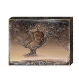 Mother Nature Fantasy Wooden Wall Art by Josephine Wall - Fantasy Decor - 852120-JW