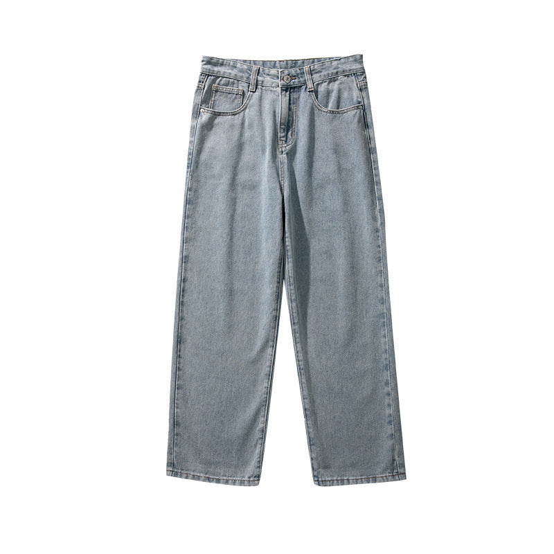 Trendy Couple Straight Loose Pants Trendy - Lootquake