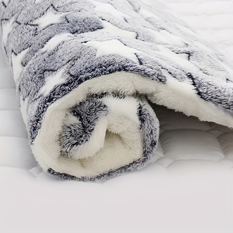 1 alfombrilla suave para jaula de perro, cálida y gruesa, para invierno