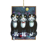 Boys Night Out Holiday Door Decor by Laura Seeley - Pets Dog and Cats Decor - 8512052H