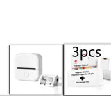 Portable Mini Printer for Students and Hobbyists, Bluetooth Thermal Label Printer