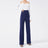 Solid Color Casual Pants Slim, High-waisted Bell Bottoms - Lootquake