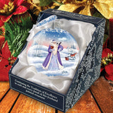 Wilderness Friends Ball Glass Ornament by G. DeBrekht - Wildlife Holiday Decor - 73316