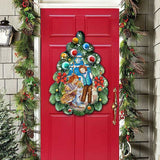 Nutcracker Christmas Tree Door Decor by G. DeBrekht - Christmas Decor - 8119184H