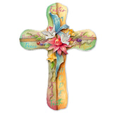 Easter Cross with Doves Holiday Door Decor by G. Debrekht - Easter Spring Decor - 8688167H
