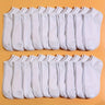 20 paires de chaussettes unies à imprimé, chaussettes basses douces et légères, bas et collants pour femmes
