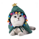 Cute Dog Cat Costume Christmas Cloak Halloween Disguise Cat - Lootquake