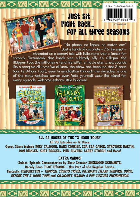 Gilligan's Island: The Complete Series Collection (DVD) - Lootquake