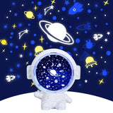 Galaxy Star Projector Starry Sky Night Light Astronaut Lamp Room Decr Gift Child Kids Baby Christmas Spaceman Projection - Lootquake
