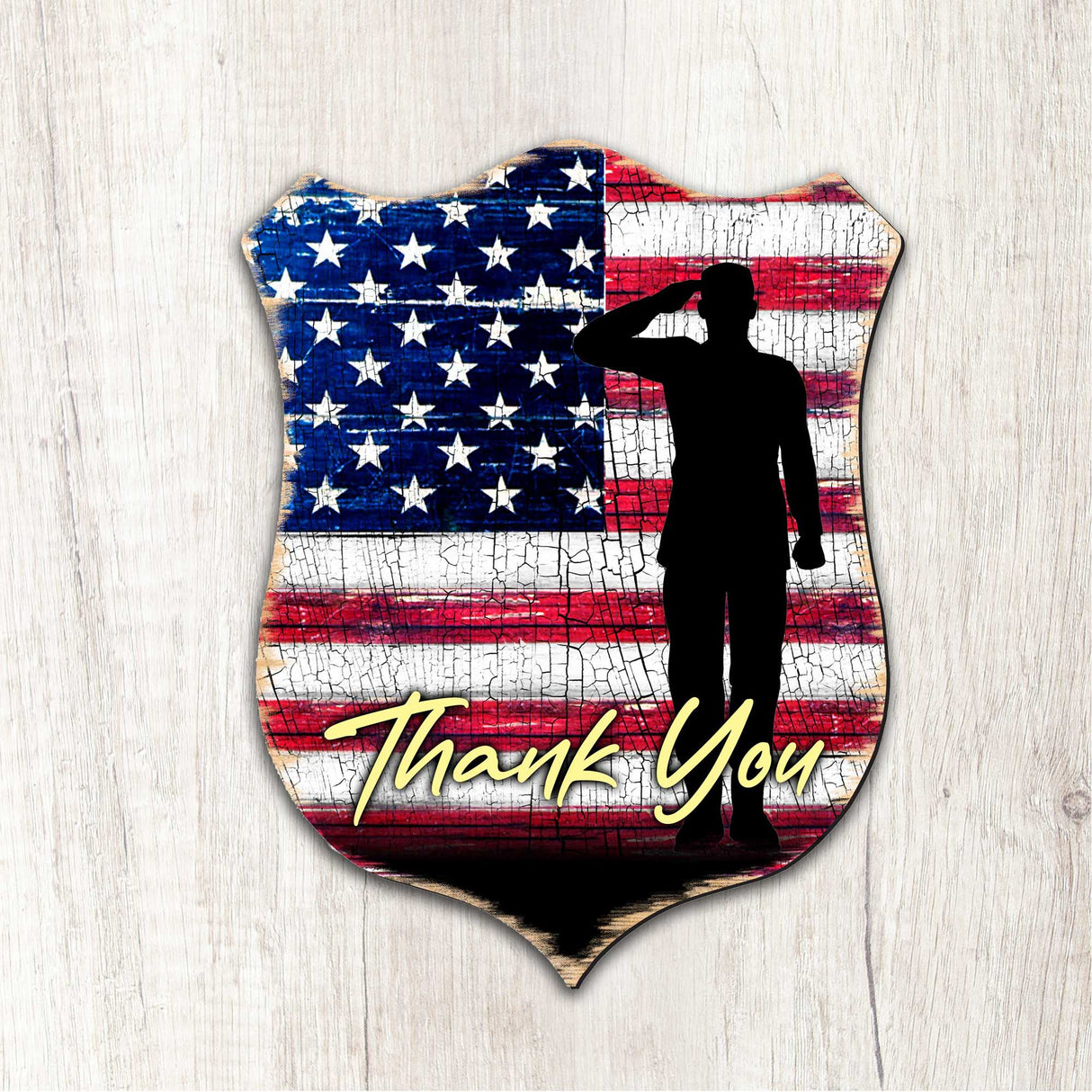 Shield of Appreciation Wall Door Hanger - International Decor - 8187101H