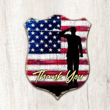 Shield of Appreciation Wall Door Hanger - International Decor - 8187101H